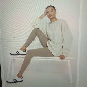 Old Navy neutral jersey leggings- SZ 2XL